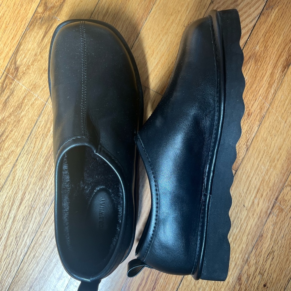 Faux Fur Lined Clogs